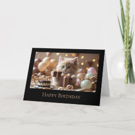 Dubbele wenskaart verjaardag カード