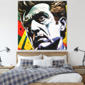 Dubious キャンバスプリント (インサイチュ (寝室))