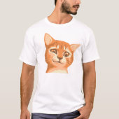 Dubious cat tシャツ (正面)