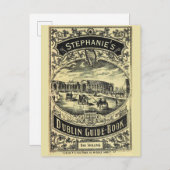 Dublinガイドブッパーソナライズされたク ポストカード (正面/裏面)