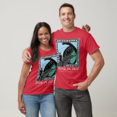 Dublin2029 bid with writing white retro tシャツ (ユニセックス)