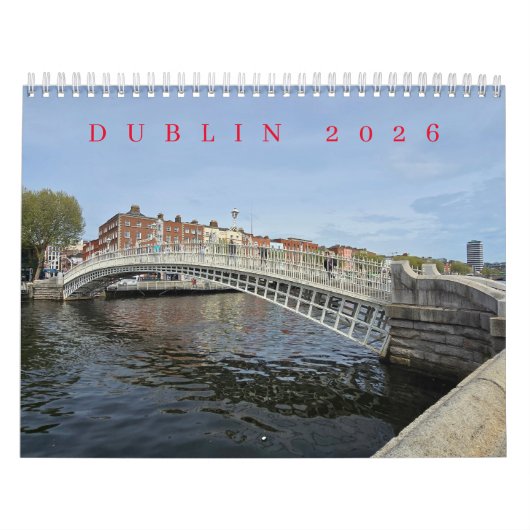 Dublin 2026 calendar カレンダー (カバー)