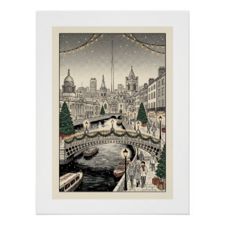 Dublin At Christmas ポスター