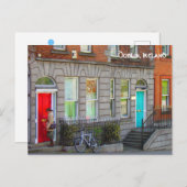 Dublin doors ~Dublin, Ireland ポストカード (正面/裏面)