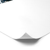 Dublin Ireland City Map ポスター (角)