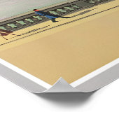 Dublin Ireland Poster Vintage Travel Print ポスター (角)