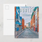 Dublin, la ville des traditions irlandaises ポストカード (正面/裏面)
