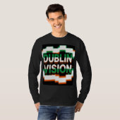 Dublin Vision Pixel Pulse Tシャツ (正面フル)