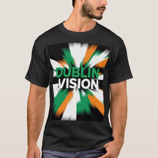 Dublin Vision St Patricks Day Impact Tシャツ (正面)