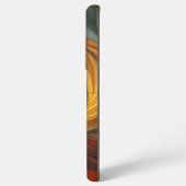Dubman Does Design: 光るフィボナッチ螺旋アート Samsung Galaxyケース (左側面)