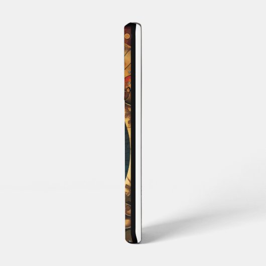 Dubman Does Design: Glowing Fibonacci Spiral Art Samsung Galaxyケース (左側面)