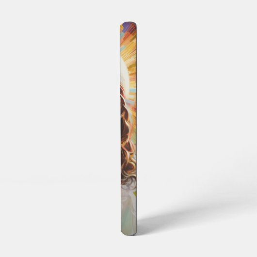 Dubman Does Design: Glowing Fibonacci Spiral Art Samsung Galaxyケース (左側面)