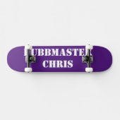 DUBMASTER CHRIS SKATEBOARD / INTERLUDE PIXTURES スケートボード (横)