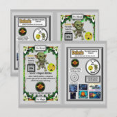 Dubnic Presents Dubnium Trading Card ポストカード (正面/裏面)