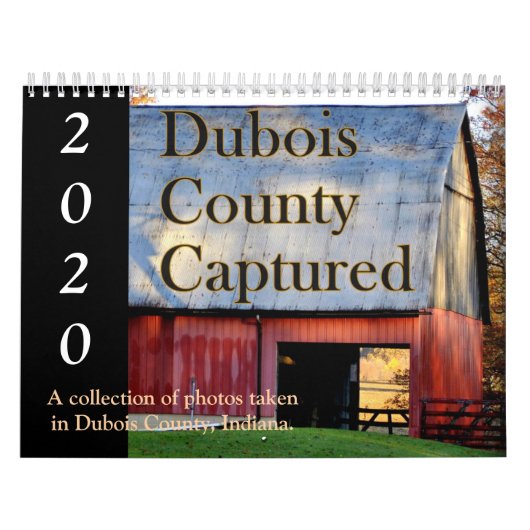 Dubois Countyキャプチャ カレンダー (カバー)