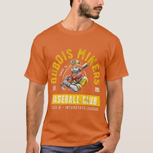 DuBois Miners Baseball - 1905 Tシャツ (正面)