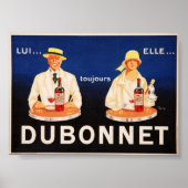 Dubonnet poster ポスター (正面)