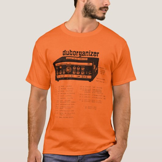 duborganizerライト tシャツ (正面)