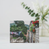 Dubrovnikポストカードのナローストーン通り ポストカード (スタンド正面)