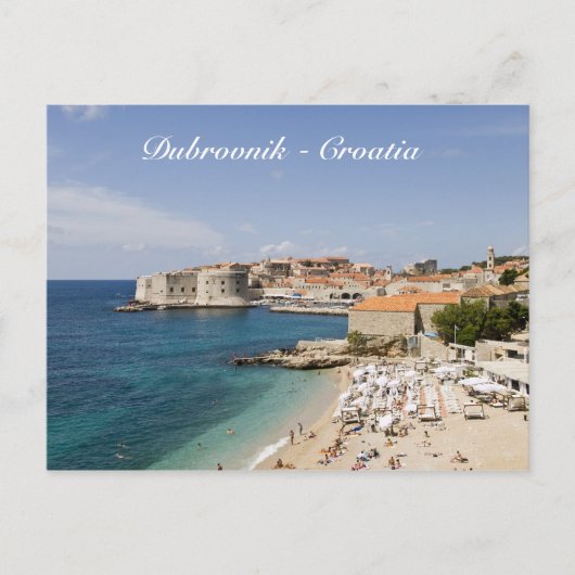 Dubrovnik – クロアチアのポストカード ポストカード (正面)