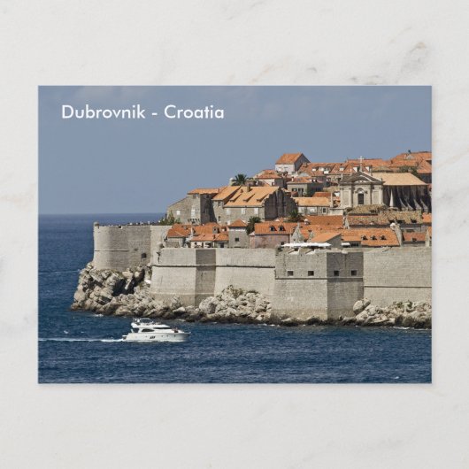 Dubrovnik – クロアチアのポストカード ポストカード (正面)