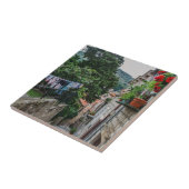 Dubrovnik Canvas Printのナローストーン通り タイル (側面)