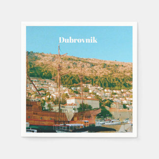 Dubrovnik - Croatia スタンダードカクテルナプキン