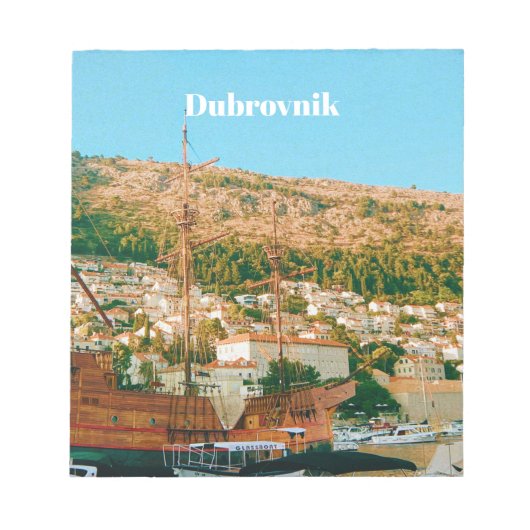 Dubrovnik - Croatia ノートパッド (正面)