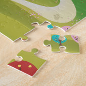 dubrovnik croatia landscape poster. ジグソーパズル (側面)