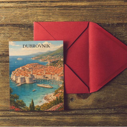 Dubrovnik, Croatia – Pearl of the Adriatic Travel ポストカード