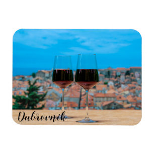 Dubrovnik Magを眺めながら赤ワインを2杯 マグネット