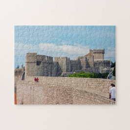 Dubrovnik Old Town walls - Dalmatia, Croatia ジグソーパズル