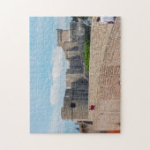 Dubrovnik Old Town walls - Dalmatia, Croatia ジグソーパズル (縦)