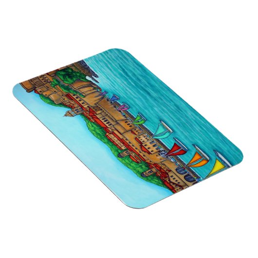 Dubrovnik Regatta Magnet by Lisa Lorenz マグネット (右側)