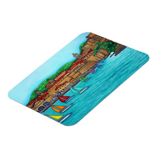 Dubrovnik Regatta Magnet by Lisa Lorenz マグネット (左側)