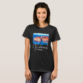 Dubrovnik Souvenir Croatia Dubrovnik Painting Tシャツ (正面フル)