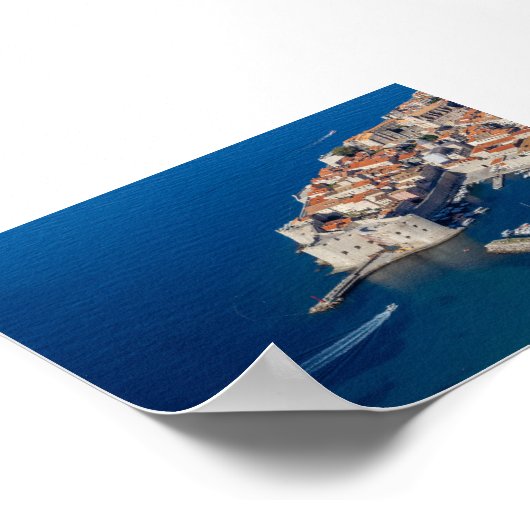 Dubrovnik view ポスター (角)