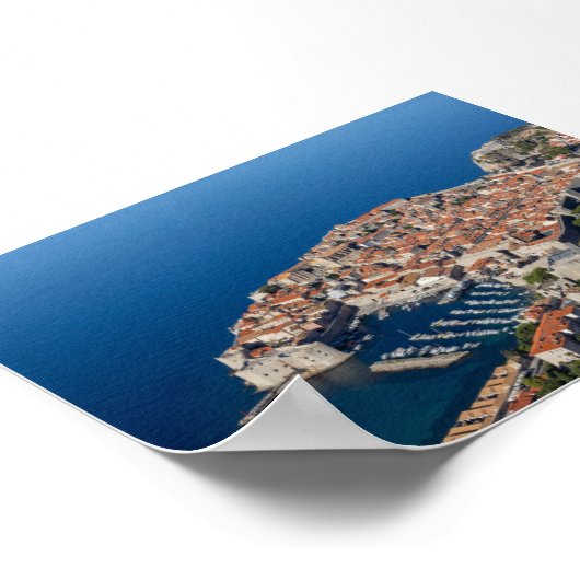 Dubrovnik view ポスター (角)