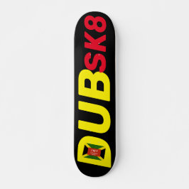 DUBSK8 JMTスケートボード、7 3/4"デッキ スケートボード