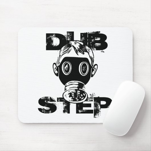 Dubstepのガスマスク マウスパッド (マウス)
