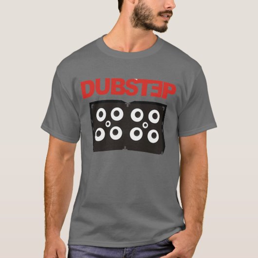 DUBSTEPのスピーカー Tシャツ (正面)