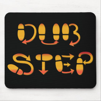 Dubstepのダンスのフットワーク マウスパッド