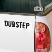 DUBSTEPのバンパーステッカー バンパーステッカー (トラック上)