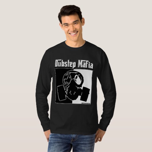 DUBSTEPのマフィアのダビングのステップ音楽Dubstepの衣類のギア Tシャツ (正面フル)