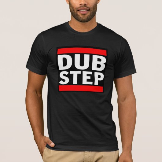 Dubstepのロゴのワイシャツ Tシャツ (正面)