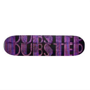 DubstepのヴィンテージのPurpのプロ板 スケートボード