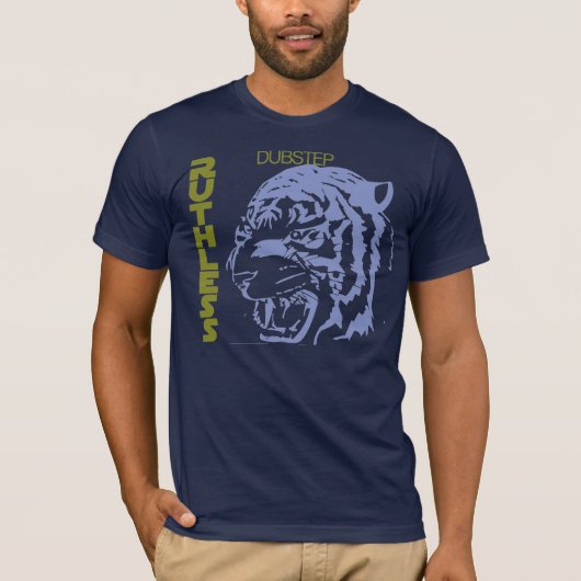Dubstepの無慈悲なTシャツ Tシャツ (正面)