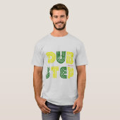 dubstepのTシャツm15 (lakので「ech!) Tシャツ (正面フル)