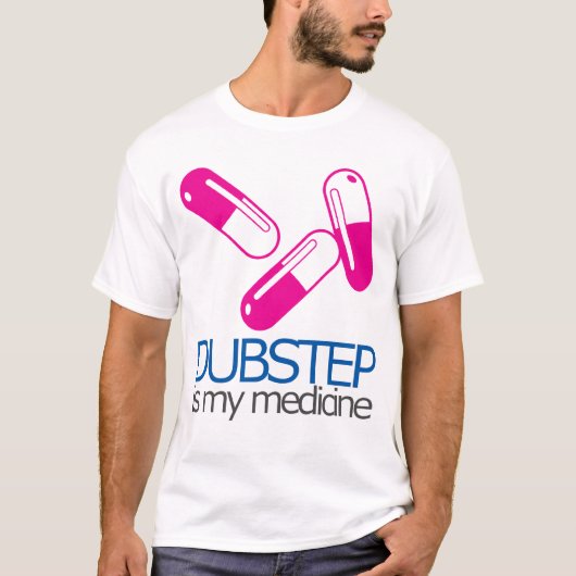 DUBSTEPはです私の薬(YES) Tシャツ (正面)