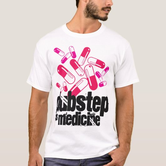 DubstepはクスリTシャツ(新登場) Tシャツ (正面)